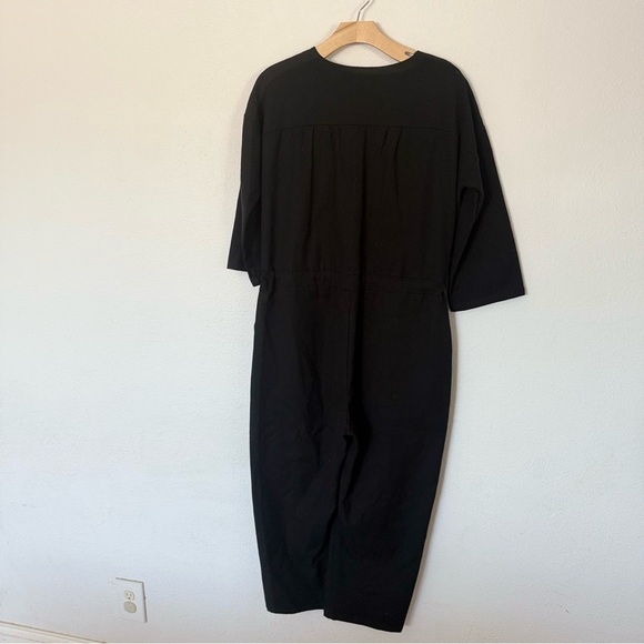 Hackwith Design house Los Angeles Black natural jumpsuit size L - Picture 3 of 13